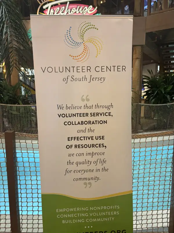 Jersey Cares Volunteer center banner